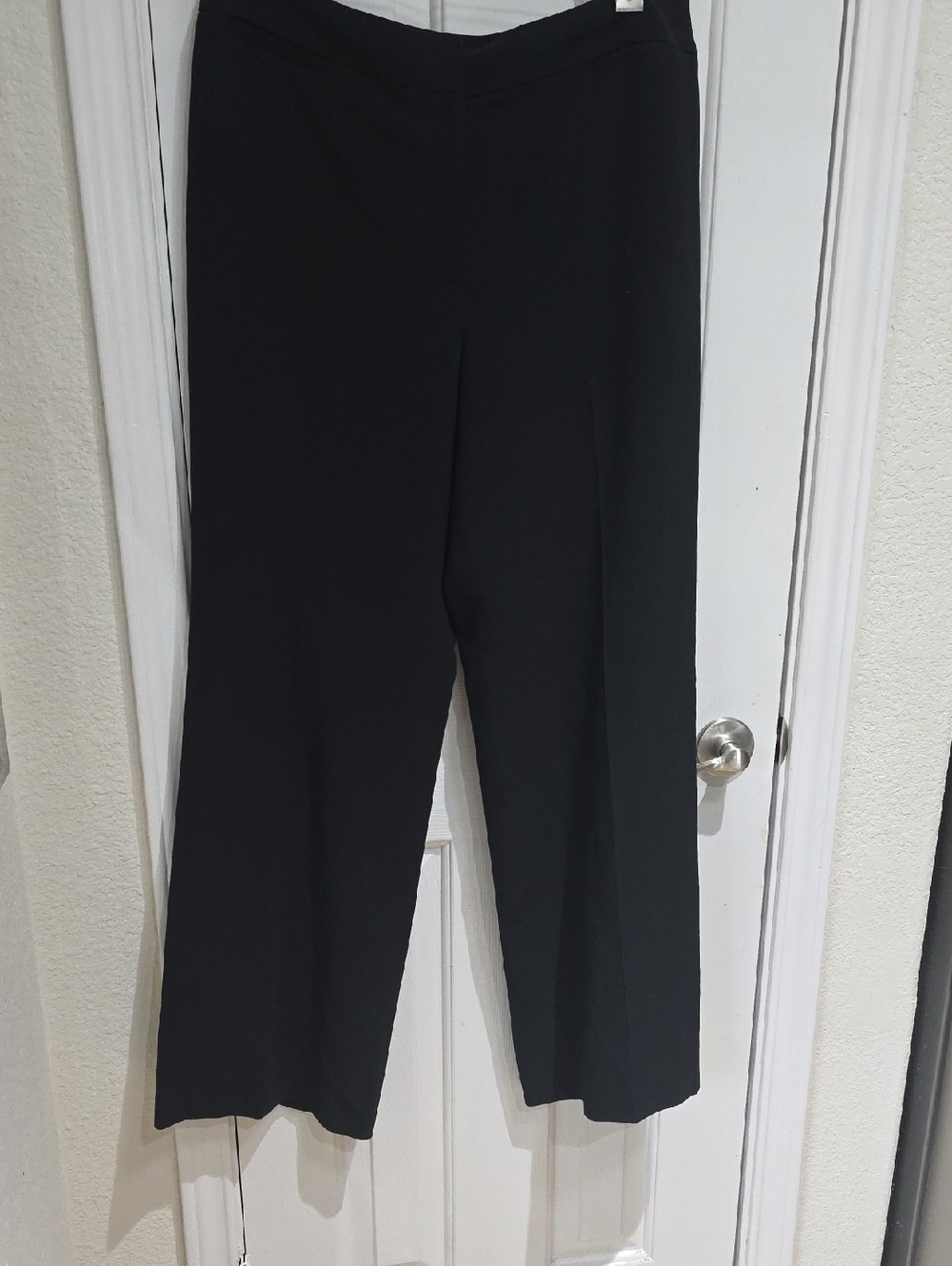 Ann Taylor Women's Black Wide-Leg Work Pants Size 12